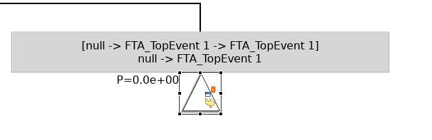 Transfer gate with the yellow-arrow symbol